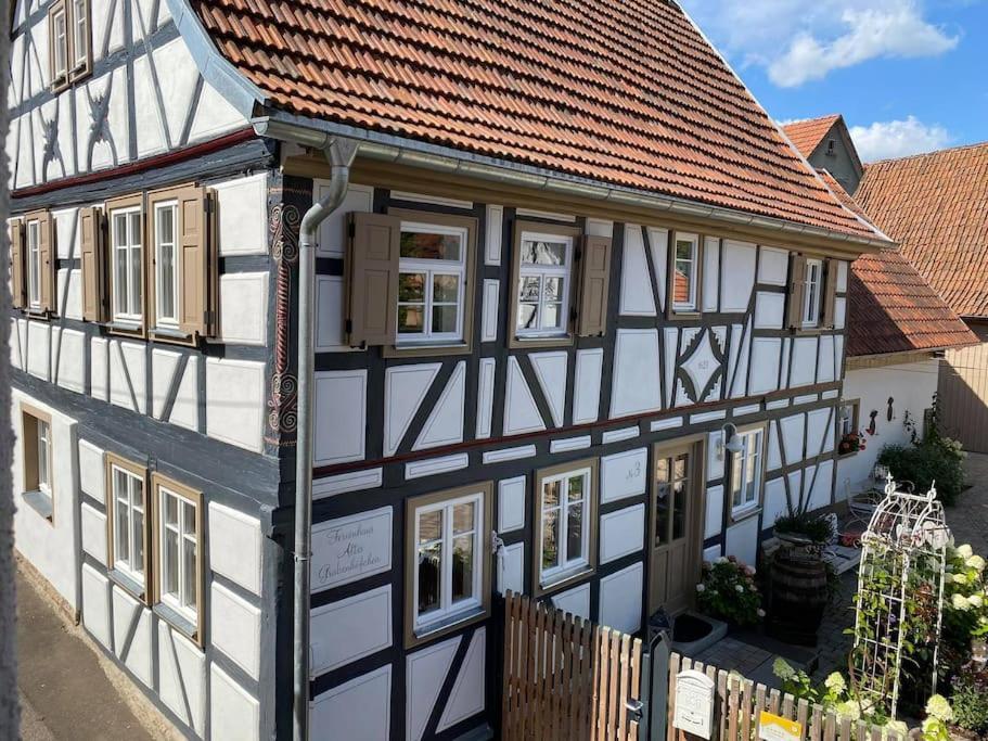 Altes Grabenhoefchen - 5 Sterne Ferienhaus Sondheim Dış mekan fotoğraf