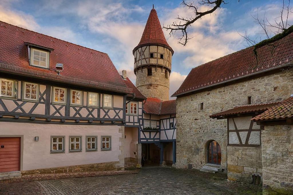 Altes Grabenhoefchen - 5 Sterne Ferienhaus Sondheim Dış mekan fotoğraf