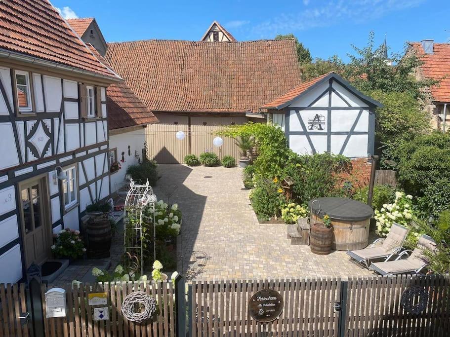Altes Grabenhoefchen - 5 Sterne Ferienhaus Sondheim Dış mekan fotoğraf